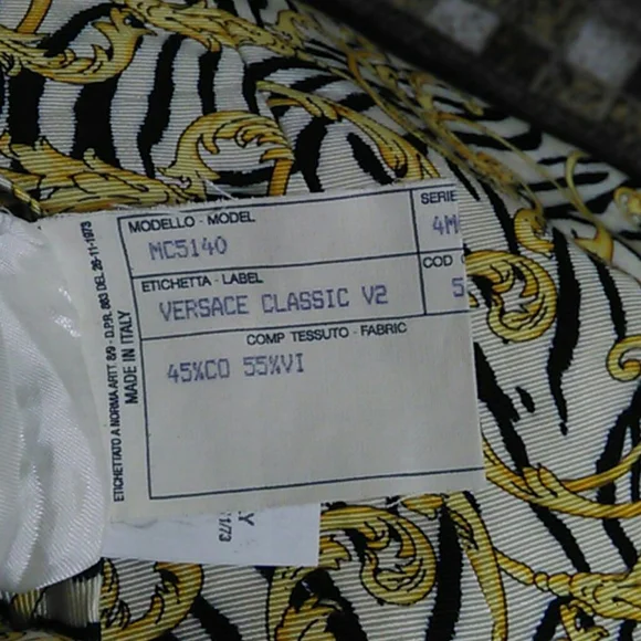 Vintage VERSACE Classic Print Vest - Picture 3 of 11